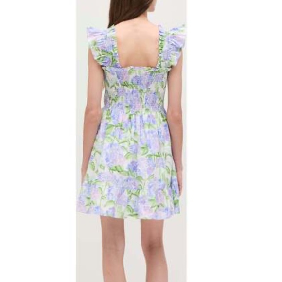 Blue Hill The Elizabeth Nap Dress-Blue hydrangea-size Small-lined-beautiful dres - Picture 3 of 8